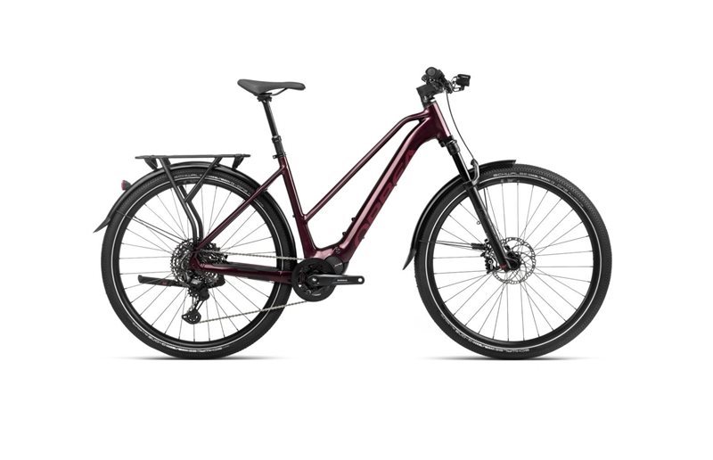 Sähköpyörä Orbea Kemen Mid 10 Dark Red Gloss-Matt