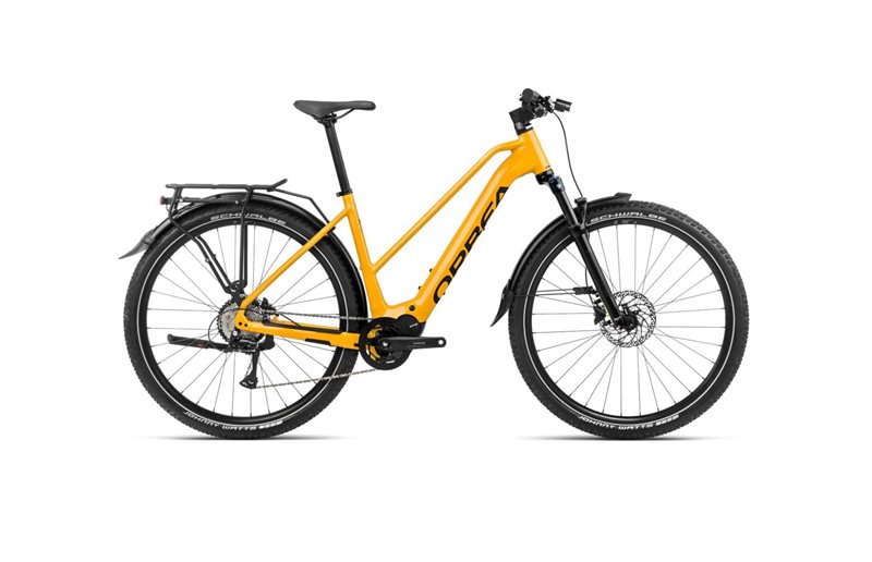 Sähköpyörä Orbea Kemen Mid SUV 40 Mango Gloss/Black Matt