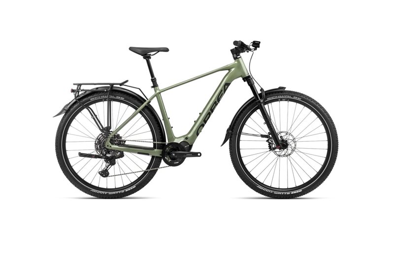 Orbea Elcykel Hybrid Kemen Suv 10 Urban Green Gloss/Black Matt