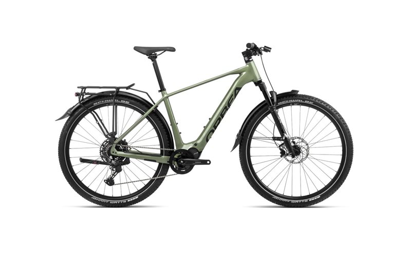 Orbea Elcykel Hybrid Kemen Suv 30 Urban Green Gloss/Black Matt