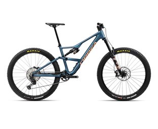 Täysjousto maastopyörä Orbea Occam LT H20 Slate Blue-Orange Cloud Matt