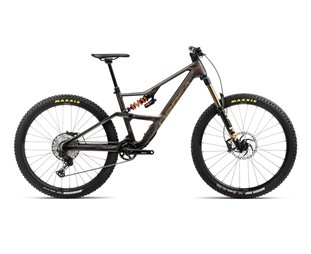 Täysjousto maastopyörä Orbea Occam LT M10 Cosmic Carbon View-Metallic Olive Green Gloss