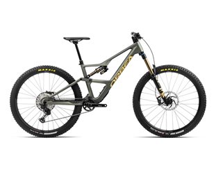 Täysjousto maastopyörä Orbea Occam LT M10 Green Gold-Corn Yellow Matt