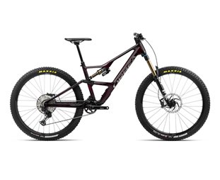 Täysjousto maastopyörä Orbea Occam LT M10 Wine Red Carbon View-Titan Gloss