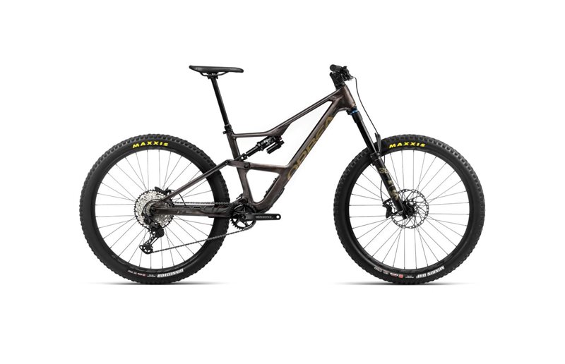 Täysjousto maastopyörä Orbea Occam LT M30 Cosmic Carbon View-Metallic Olive Green Gloss