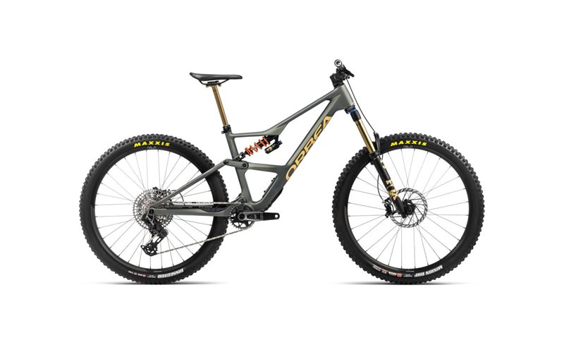 Täysjousto maastopyörä Orbea Occam LT M-TEAM Green Gold-Corn Yellow Matt