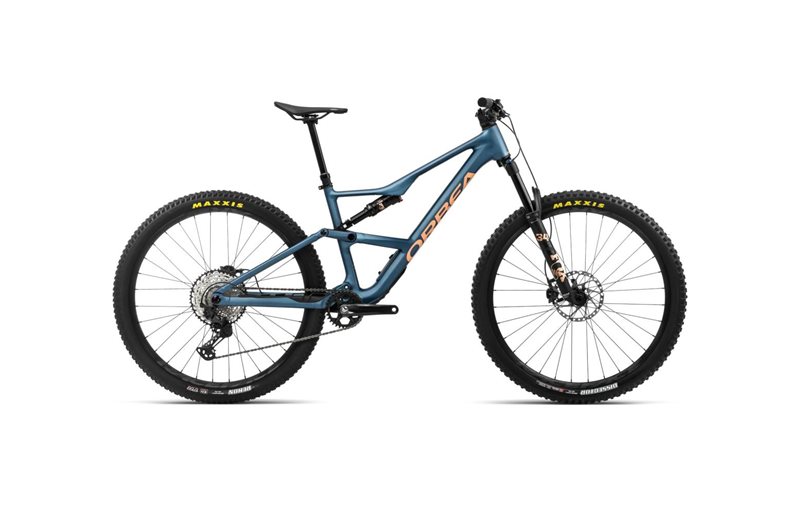 Orbea Täysjousto maastopyörä Occam Sl H10 Slate Blue-Orange Cloud Matt