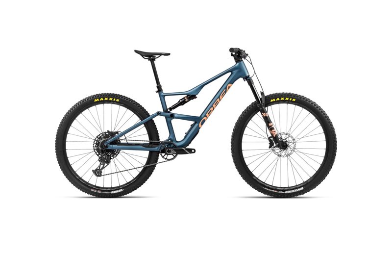 Täysjousto maastopyörä Orbea Occam SL H20 Slate Blue-Orange Cloud Matt