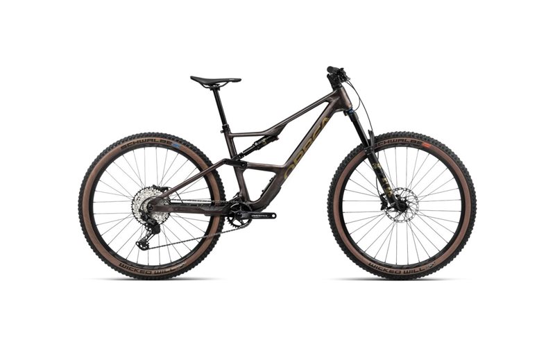 Täysjousto maastopyörä Orbea Occam SL M30 Cosmic Carbon View-Metallic Olive Green Gloss