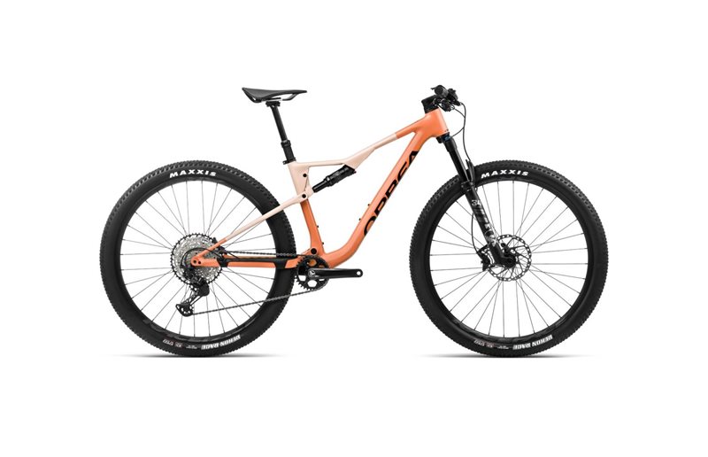 Orbea Heldämpad Mtb Oiz H10 Apricot Orange-Limestone Beige Matt (APRICOT ORANGE-LIMESTONE BEIGE MATT/L)