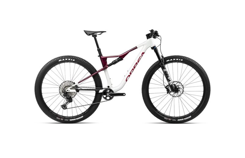 Orbea Gravelbike Terra M41Eteam 1X White Chic- Shadow Coral Gloss
