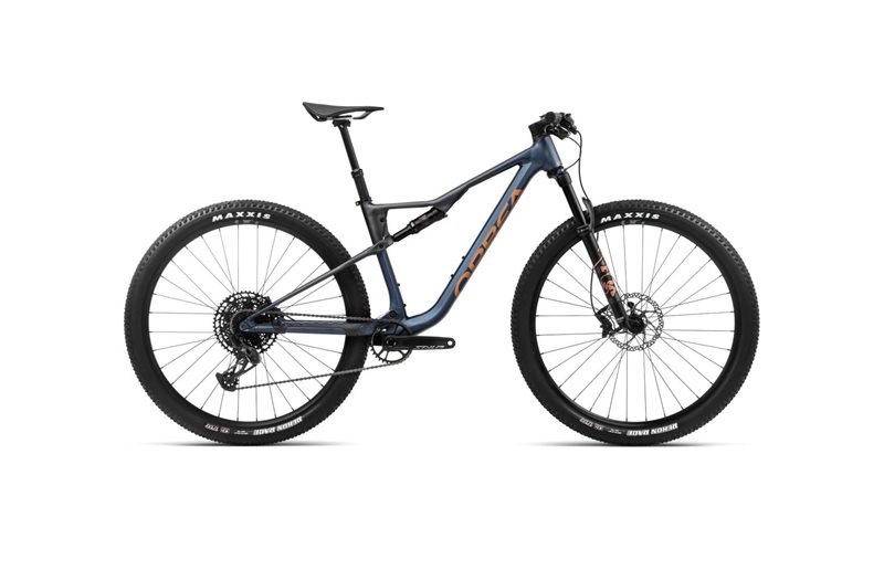 Orbea Heldämpad Mtb Oiz H20 Moondust Blue-Leo Orange Matt (MOONDUST BLUE-LEO ORANGE MATT/L)