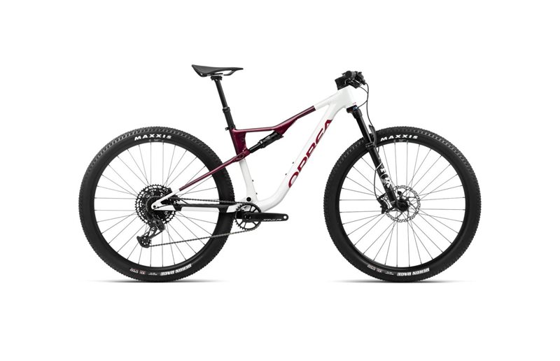 Orbea Heldämpad Mtb Oiz H20 White Chic- Shadow Coral Gloss (WHITE CHIC- SHADOW CORAL GLOSS/L)