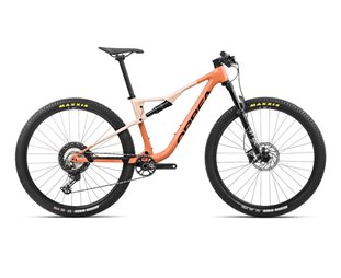 Orbea Täysjousto maastopyörä Oiz H30 Apricot Orange-Limestone Beige Matt