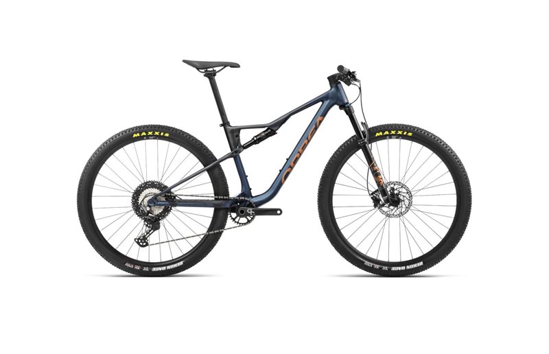 Orbea Heldämpad Mtb Oiz H30 Moondust Blue-Leo Orange Matt (MOONDUST BLUE-LEO ORANGE MATT/L)