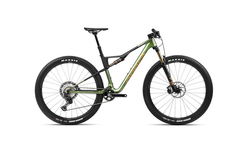 Orbea Heldämpad Mtb Oiz M10 Chameleon Goblin Green  Gloss/Black (CHAMELEON GOBLIN GREEN  GLOSS/BLACK/L)