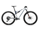 Täysjousto maastopyörä Orbea Oiz M21 Halo Silver-Blue Carbon View Gloss