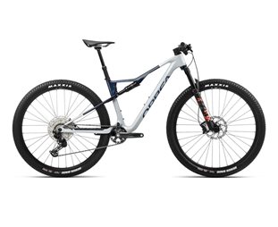Orbea Gravelbike Terra M20Iteam Halo Silver-Blue Carbon View Gloss