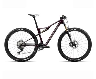 Orbea Täysjousto maastopyörä Oiz M-Pro Wine Red Carbon View-Titan Gloss