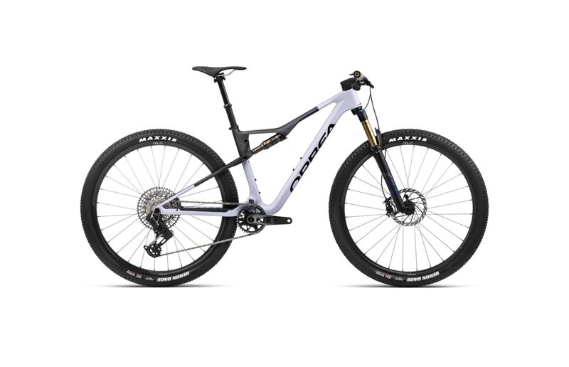 Täysjousto maastopyörä Orbea Oiz M-TEAM AXS Digital Lavender Gloss/Carbon Raw M