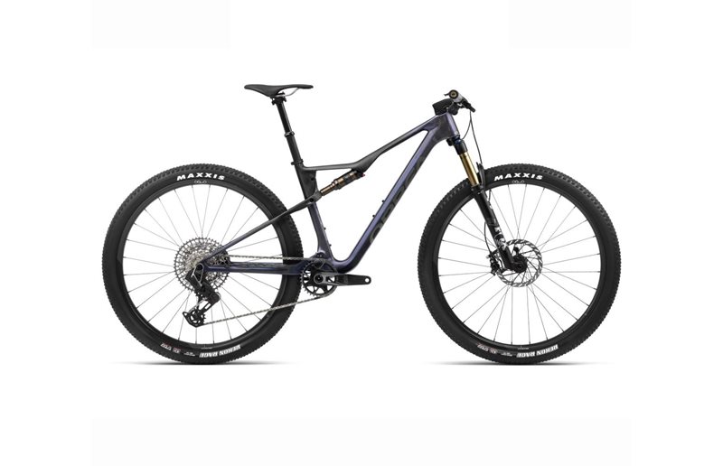 Täysjousto maastopyörä Orbea Oiz M-TEAM AXS Tanzanite Carbon View-Carbon Raw Ma