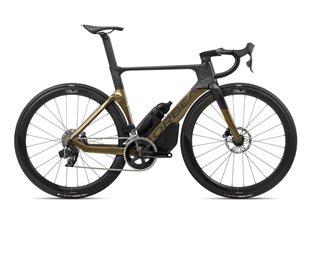 Maantiepyörä Orbea Orca Aero M31eLTD PWR Olive Green Gloss/Carbon Raw Matt