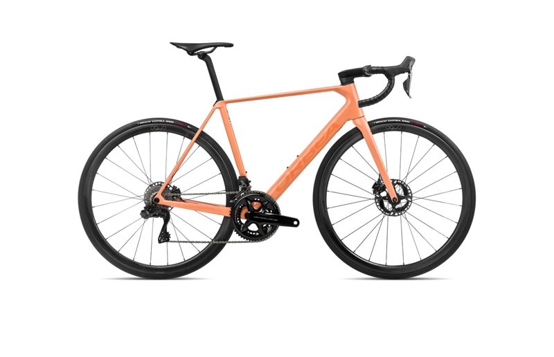 Maantiepyörä Orbea Orca M10iLTD PWR Orange Cloud Matt/Stone Blue Matt-G