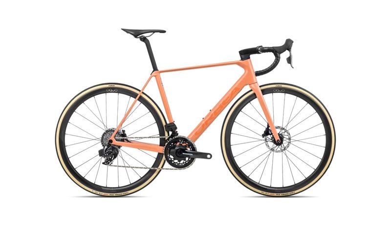 Maantiepyörä Orbea Orca M21eLTD PWR Orange Cloud Matt/Stone Blue Matt-G