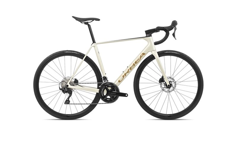 Orbea Maantiepyörä Orca M30 Ivory White-Burgundy Gloss/Vulcano Matt