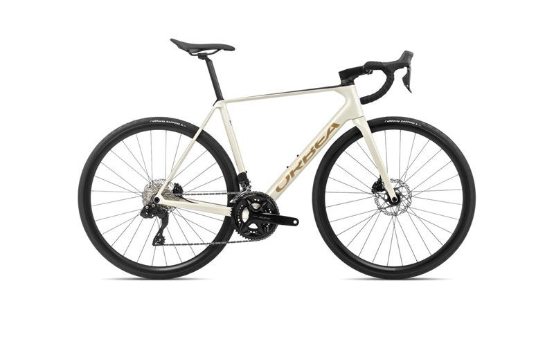 Orbea Maantiepyörä Orca M30i Ivory White-Burgundy Gloss/Vulcano Matt