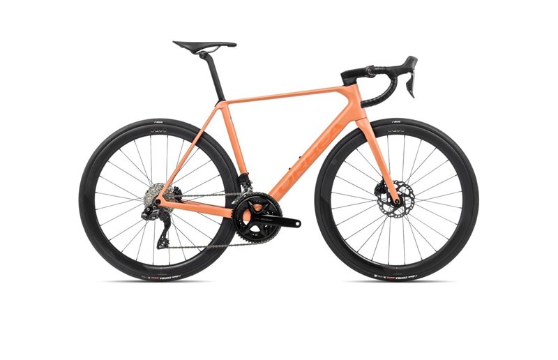 Maantiepyörä Orbea Orca M30iLTD PWR Orange Cloud Matt/Stone Blue Matt-G