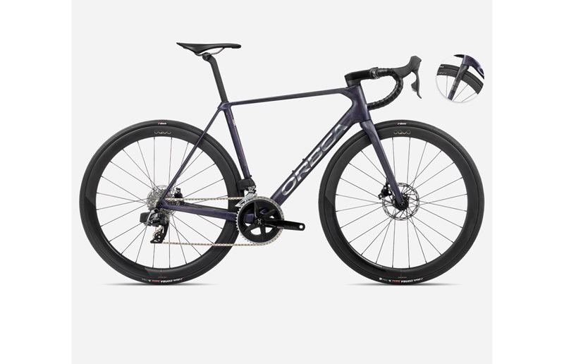 Orbea Maantiepyörä Orca M31eLTD Pwr Tanzanite Matt/Carbon Raw Matt