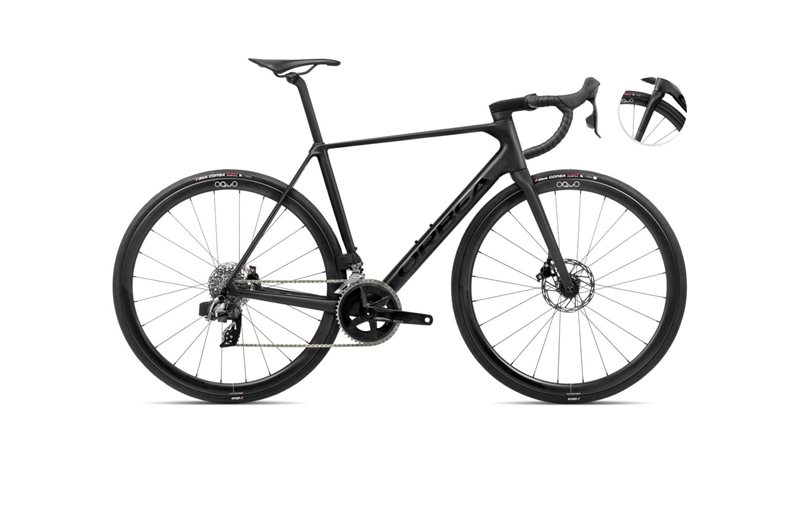 Maantiepyörä Orbea Orca M31eTEAM Vulcano-Black Matt/Black Gloss