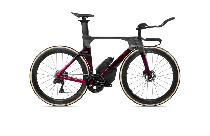 Orbea Triathlon Ordu M10iltd Carbon Raw Matt/Wine Red Shades Glo (CARBON RAW MATT/WINE RED SHADES GLO/M-L)