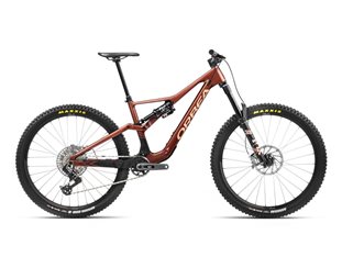Täysjousto maastopyörä Orbea Rallon M11 AXS Mars Red Gloss/Black Matt