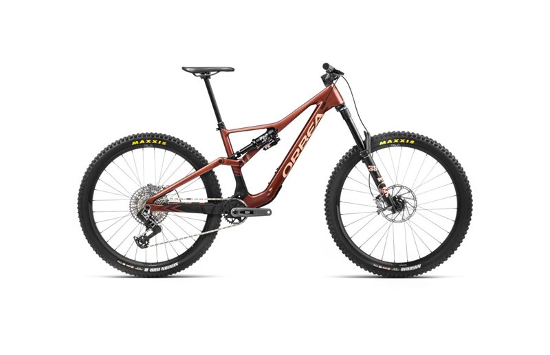 Täysjousto maastopyörä Orbea Rallon M11 AXS Mars Red Gloss/Black Matt