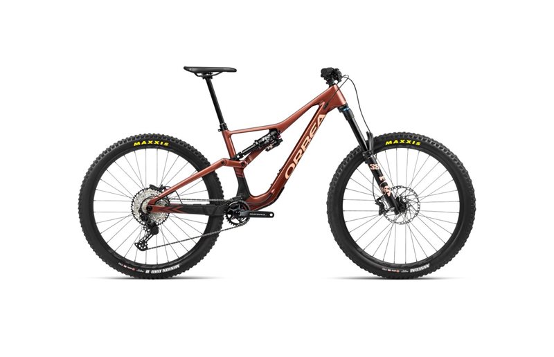 Täysjousto maastopyörä Orbea Rallon M20 Mars Red Gloss/Black Matt