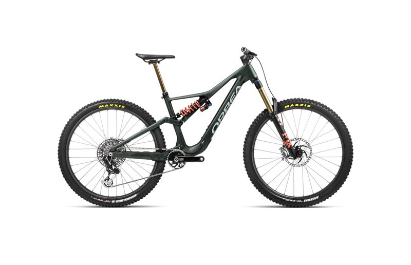 Täysjousto maastopyörä Orbea Rallon M-LTD Forest Green Carbon View Matt-Gloss