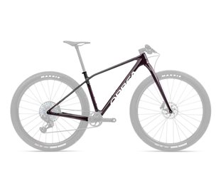 Runkosetti Orbea Alma OMX+Spirit Red Wine Carbon View Gloss/Carbon Raw Matt