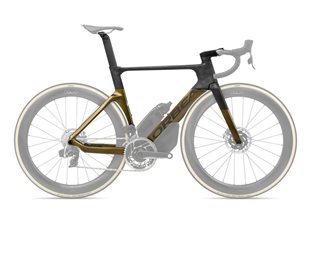 Maantiepyörä Orbea Orca Aero OMX Olive Green Gloss/Carbon Raw Matt