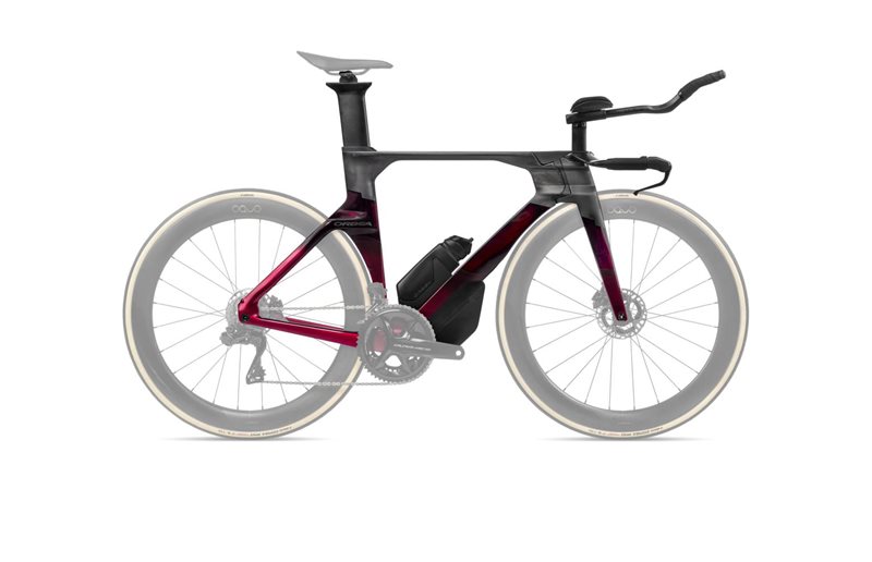 Orbea Ramkit Ordu Omx Carbon Raw Matt/Wine Red Shades Glo (CARBON RAW MATT/WINE RED SHADES GLO/M-L)