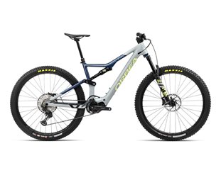 Sähkömaastopyörä Orbea Rise H20 Iceberg Grey-Moondust Blue Gloss