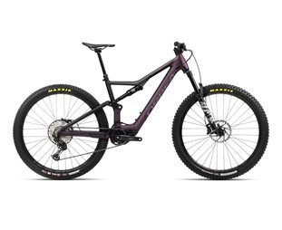 Orbea El Mtb Rise H20 Metallic Mulberry-Black Matt (METALLIC MULBERRY-BLACK MATT/L)