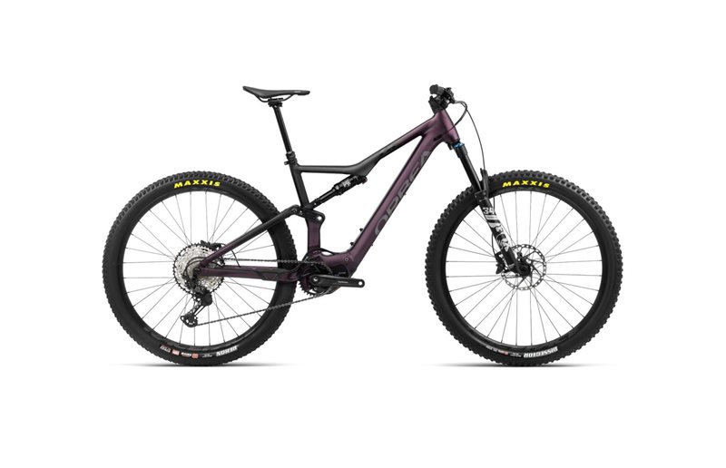 Sähkömaastopyörä Orbea Rise H20 Metallic Mulberry-Black Matt