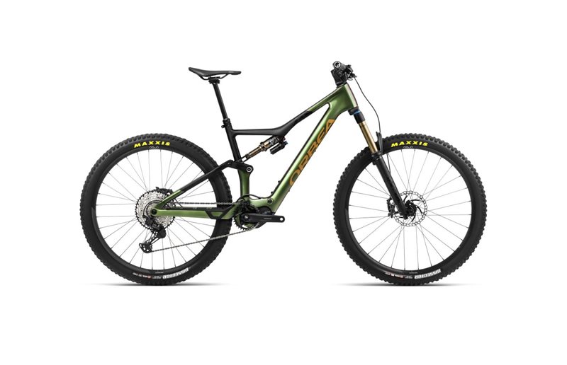 Orbea El Mtb Rise M10 Chameleon Goblin Green Gloss/Black (CHAMELEON GOBLIN GREEN GLOSS/BLACK/L)
