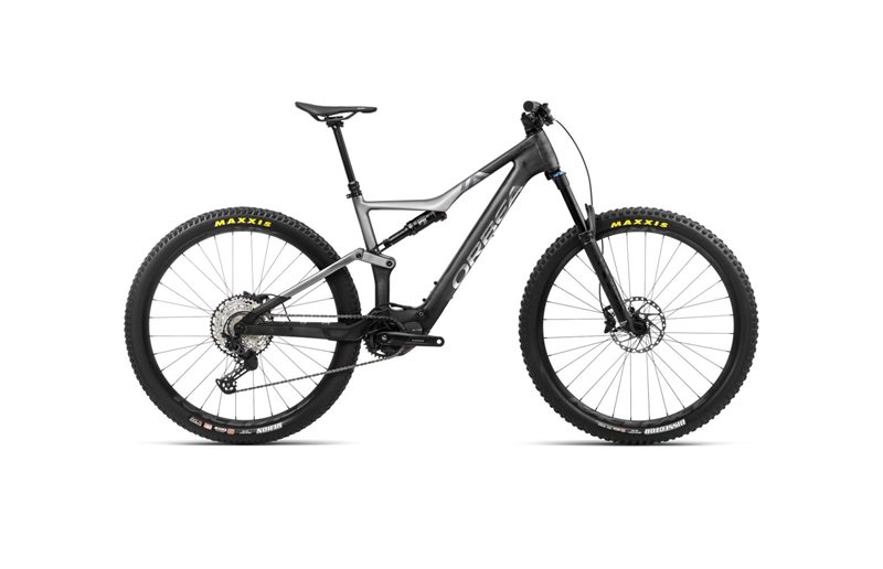 EL-MTB Orbea Rise M20 Hiilikuitu Raw-Shark Grey Matt