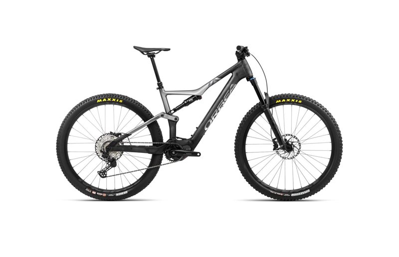 Sähkömaastopyörä Orbea Rise M20 Hiilikuitu Raw-Shark Grey Matt