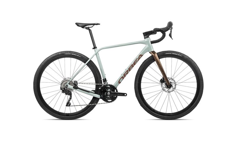 Gravel pyörä Orbea Terra H40 Blue Stone Gloss/Copper Matt