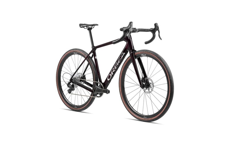 Gravel pyörä Orbea Terra M20iTEAM Wine Red Carbon View