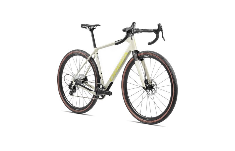 Orbea Gravel Bike Terra M20iteam Ivory White-Spicy Lime Gloss